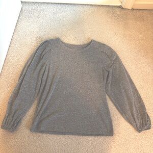 LOFT Grey blouse - size small